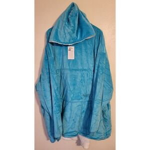 The Comfy Original Aqua Blue Wearable Blanket Size OS Super Soft NWT